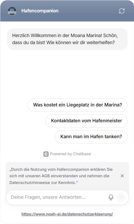 Chatbot Demo Mock Up